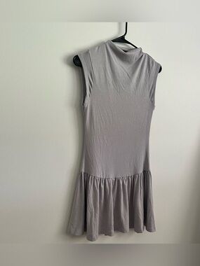 Free People Beach Light Grey Dress